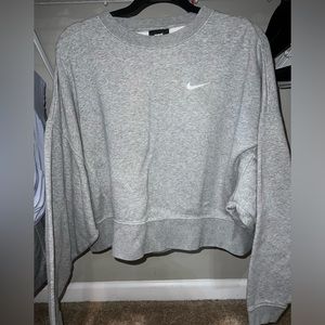 Nike cropped sweatshirt